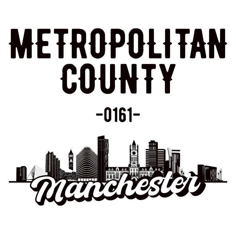 Cadeau Skyline du comté métropolitain de Manchester