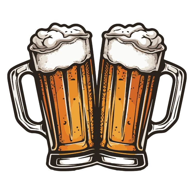 Bierkrug Bier Anstoßen
