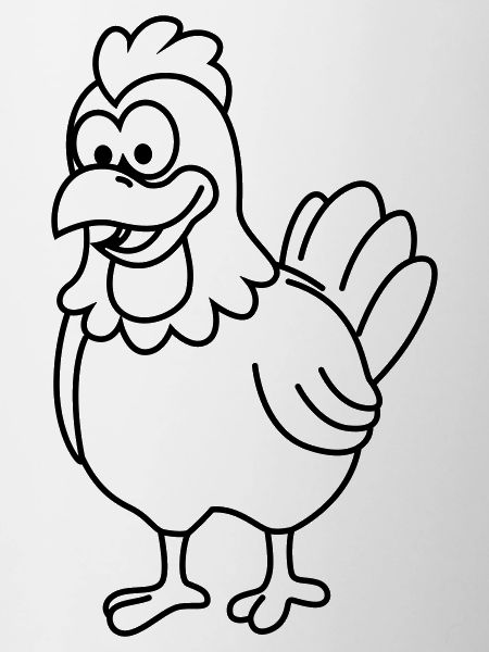 Chicken Comic Animal