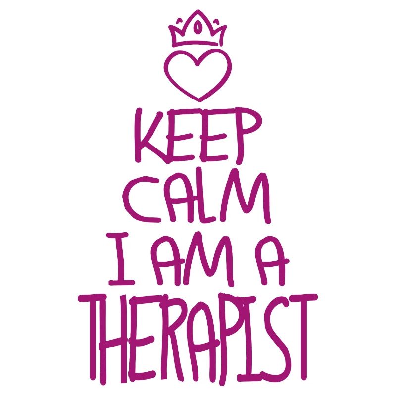 Keep Calm Therapeut cool Therapeut Geschenk