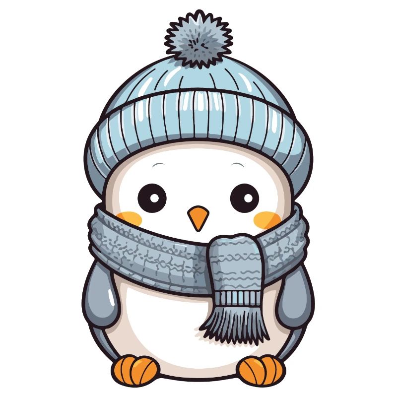 Penguin Winter Comic