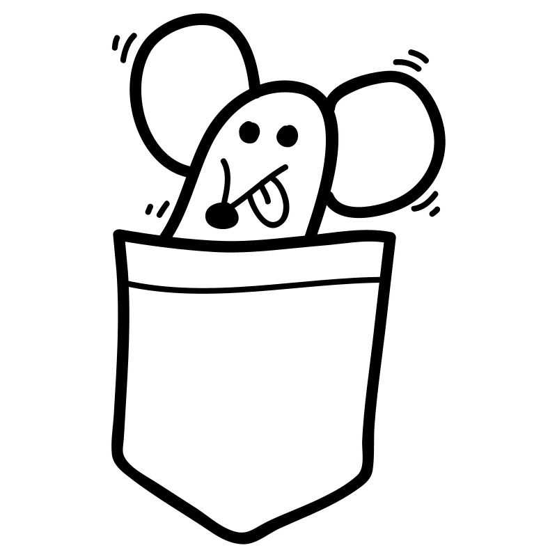 Souris drôle