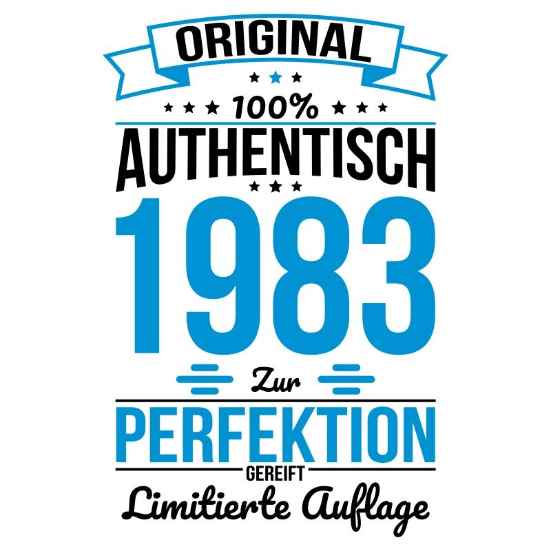 40e anniversaire - Original 1983 100% authentique