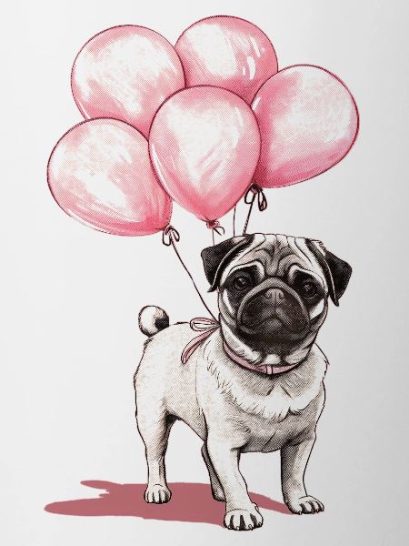 Carlin et ballons