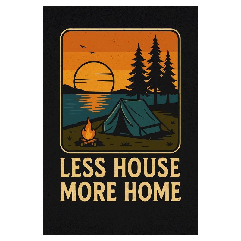 moins maison plus tente maison