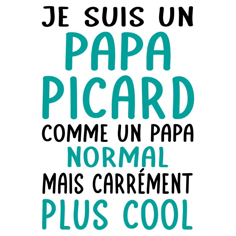 Papa Picard comme un papa normal plus cool