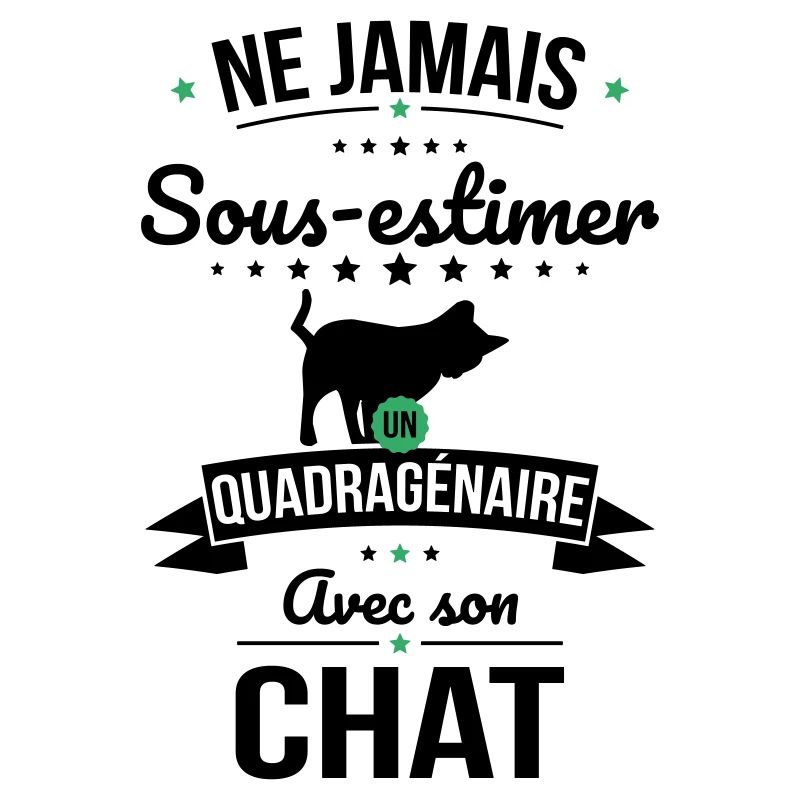 Sous-estimer un quadragénaire avec son chat