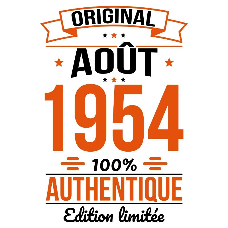 70th Anniversary - Original - August 1954