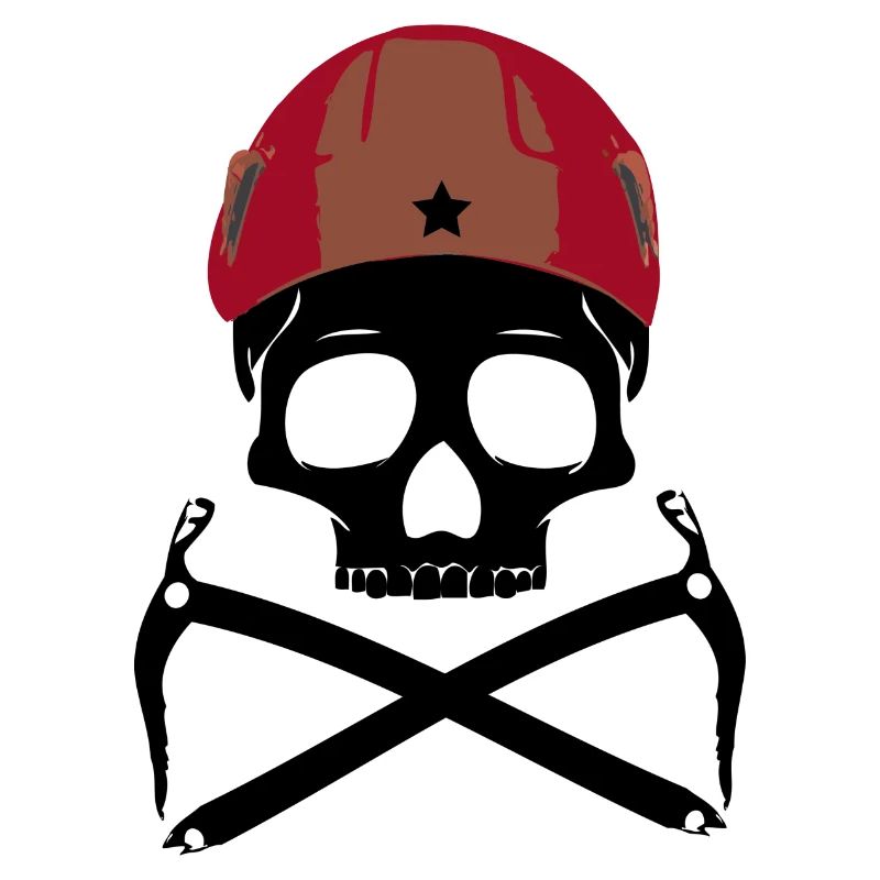 Climber Pirats Schädel schwarz - Climbing Pirates