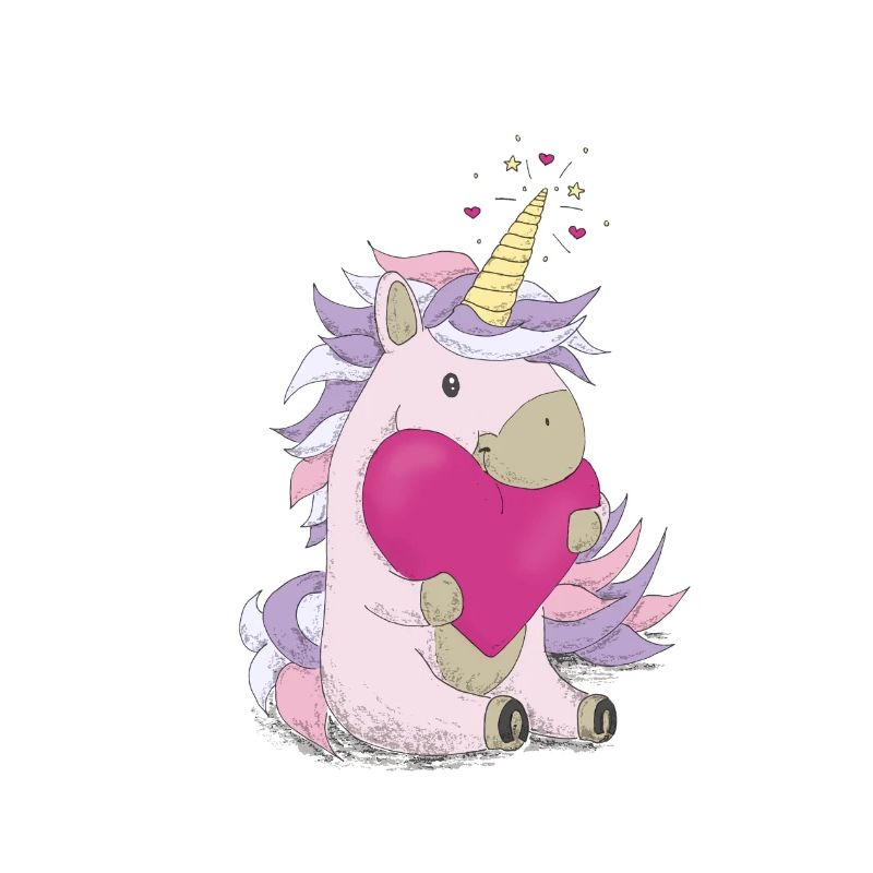 Einhorn Herz