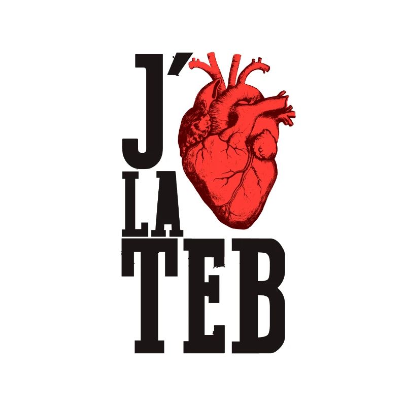 J'aime la TeB Nrouge