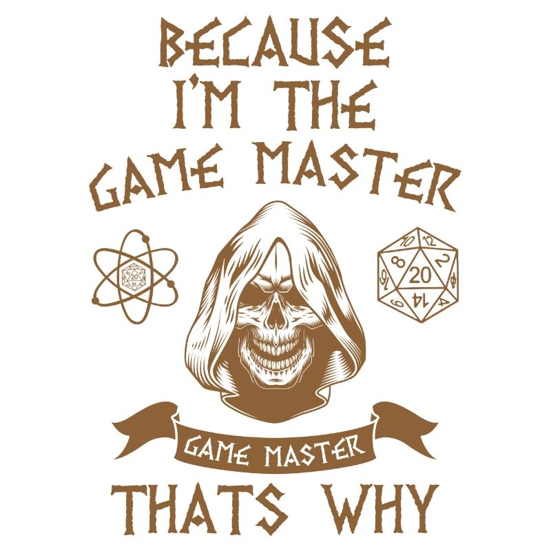 Game master Nerd Rollenspiel Geek Geschenk