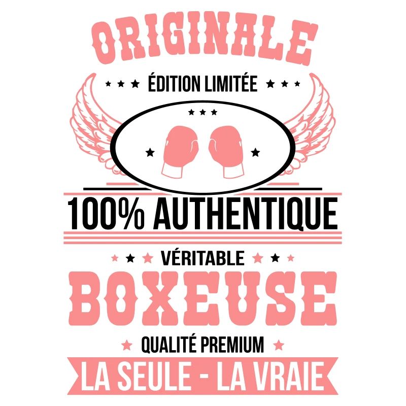 Authentique et véritable boxeuse - Originale