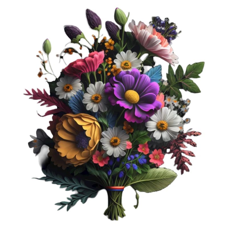 BOUQUET DE FLEURS - PRINTEMPS