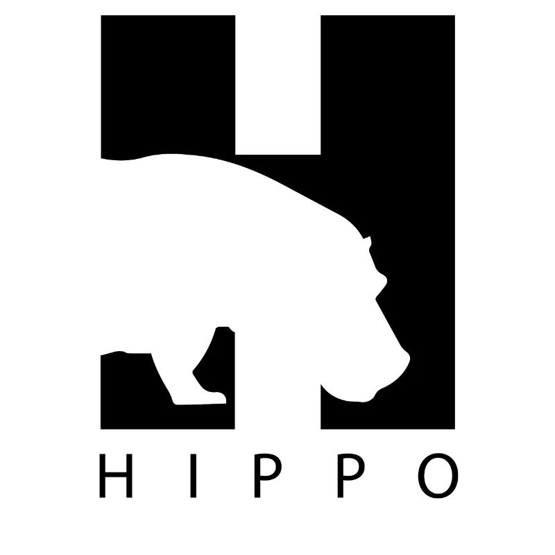 HIppo Silhouette Hippopotamus