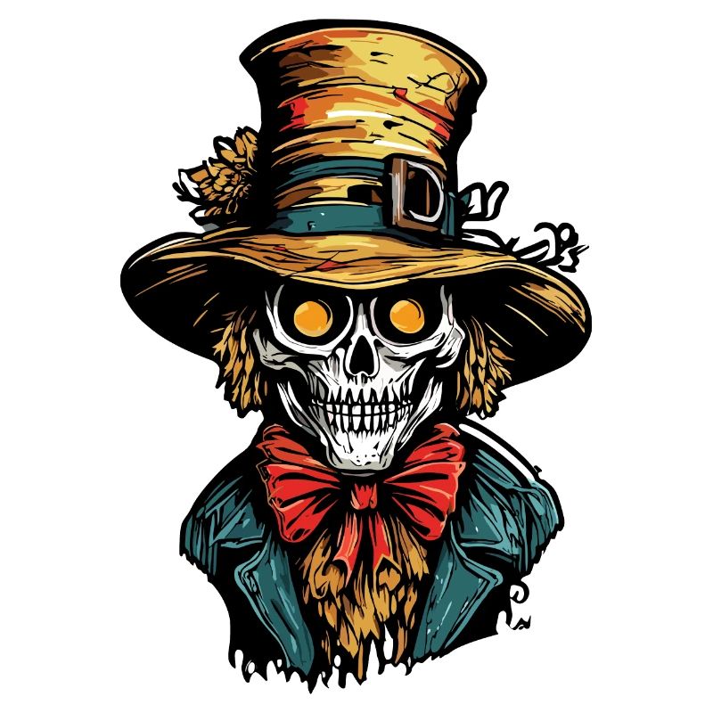 Vogelscheuche / Erntehelfer / Maisfeld / Feld