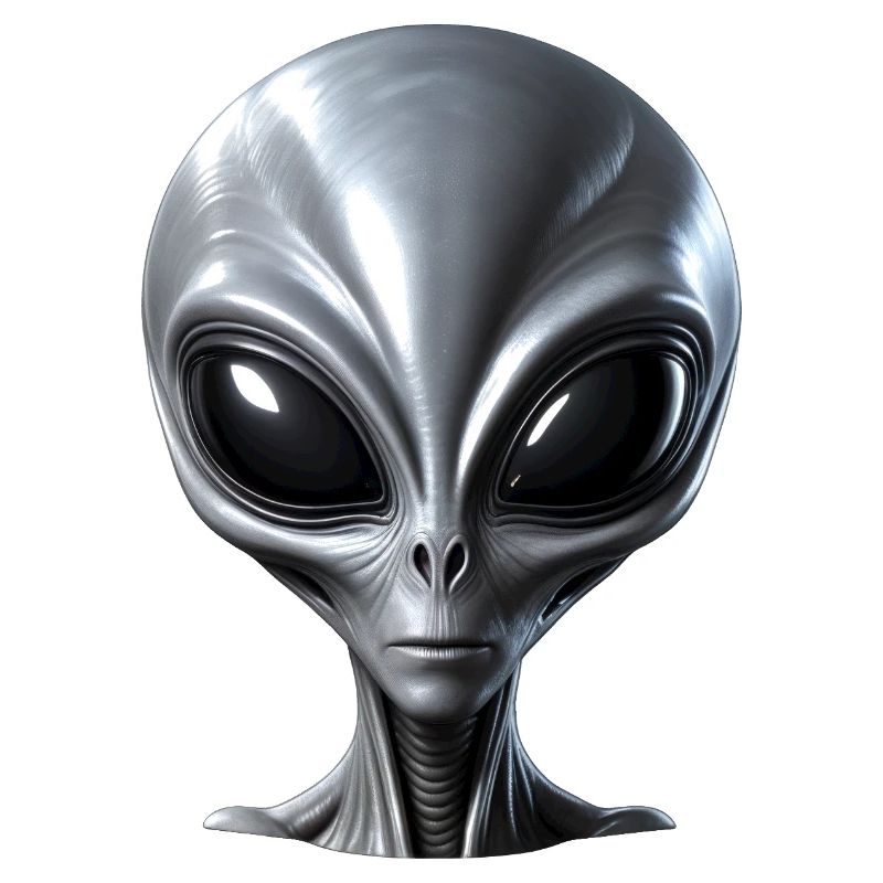 Scary Small Grey Alien Extraterrestrial