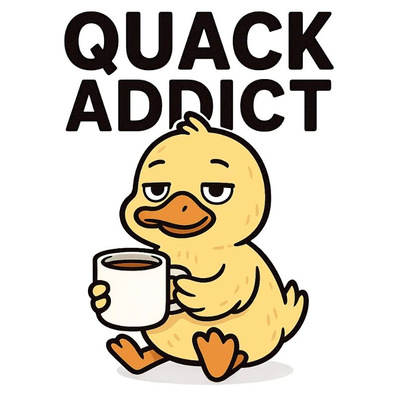 Chill Quack Coffee Club Design