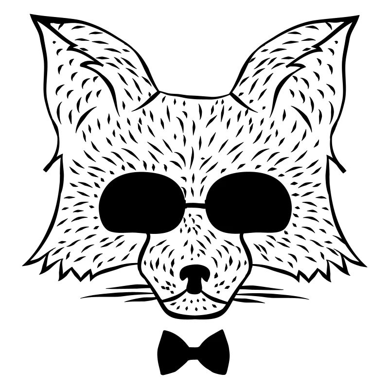 COOLER FUCHS / FOX / SONNENBRILLE / FUCHS / FLIEGE