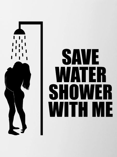 Save water shower with me