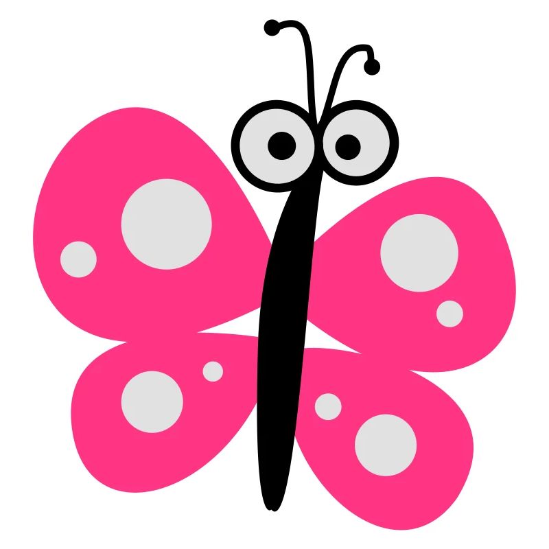Schmetterling pink
