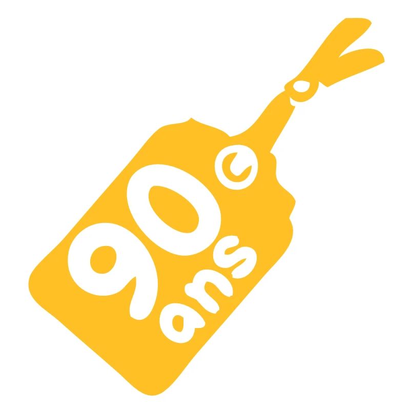 etiquette 90 ans anniversaire