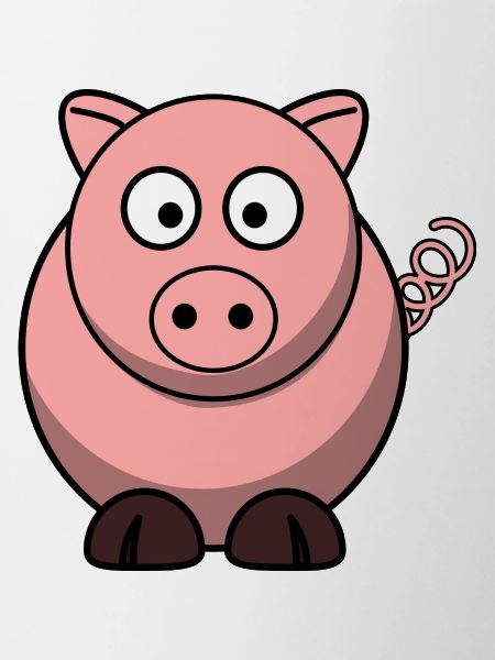 Rosa Schweinchen