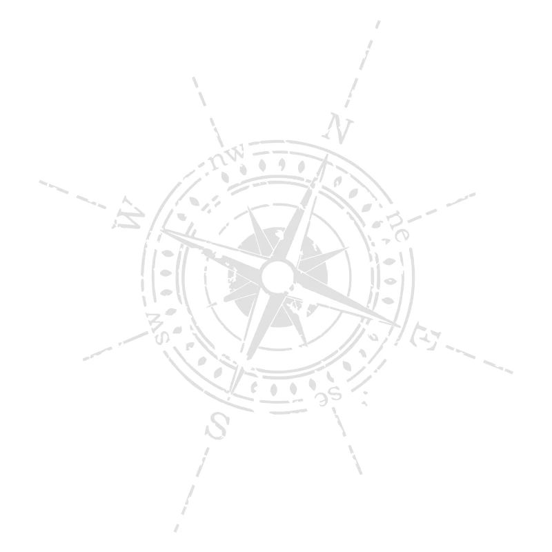 Compass white