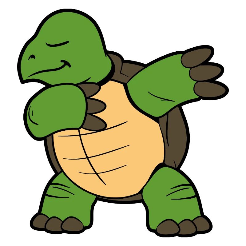 Dabbing Dab Dancing tortue tortue