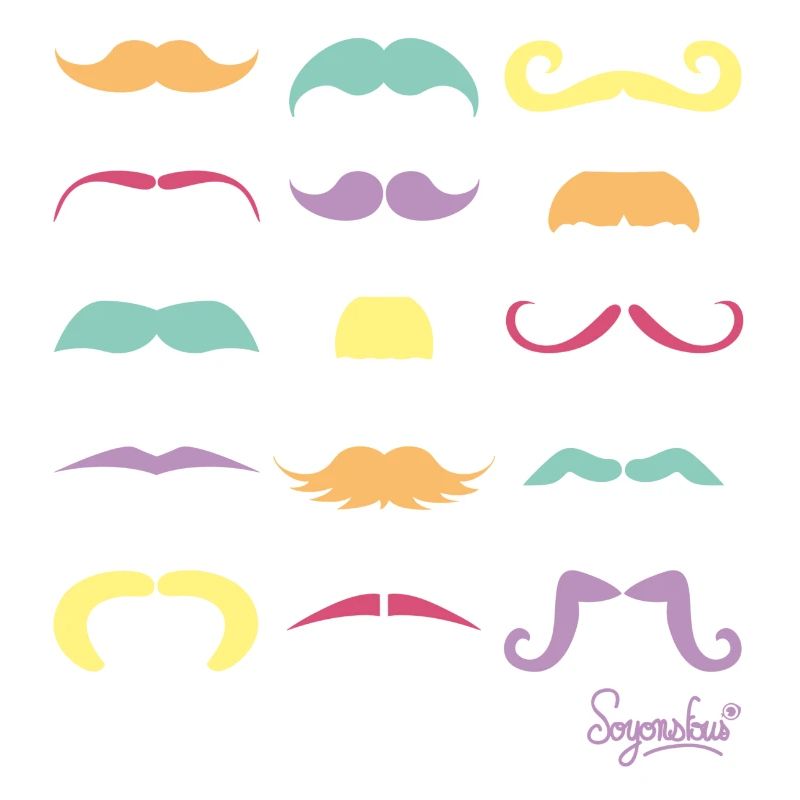 SUMMER MOUSTACHES SOYONSFOUS