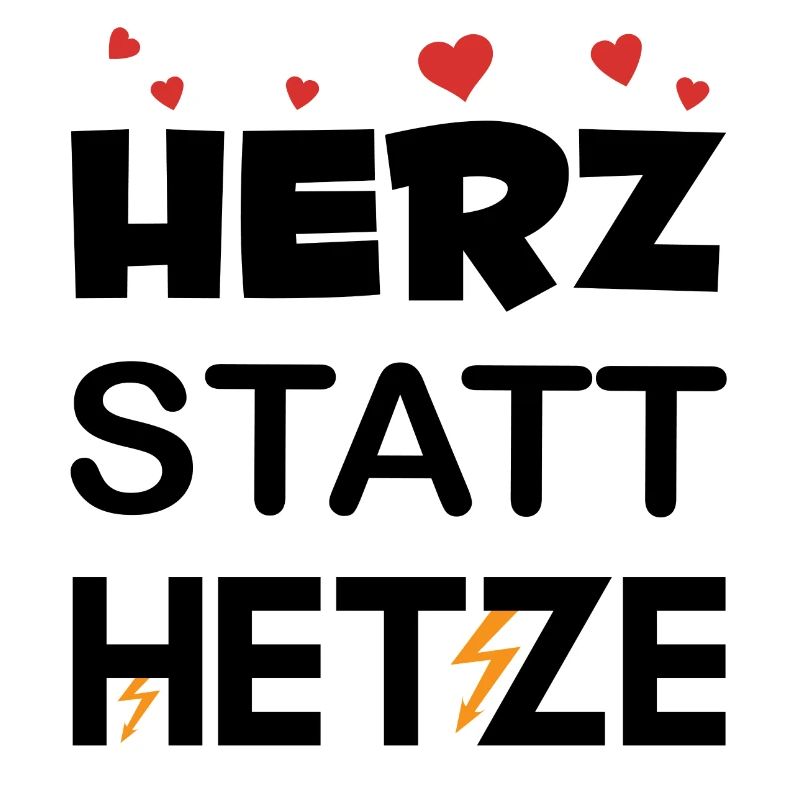 Herz statt Hetze! Stop Rassismus, Stop Hass