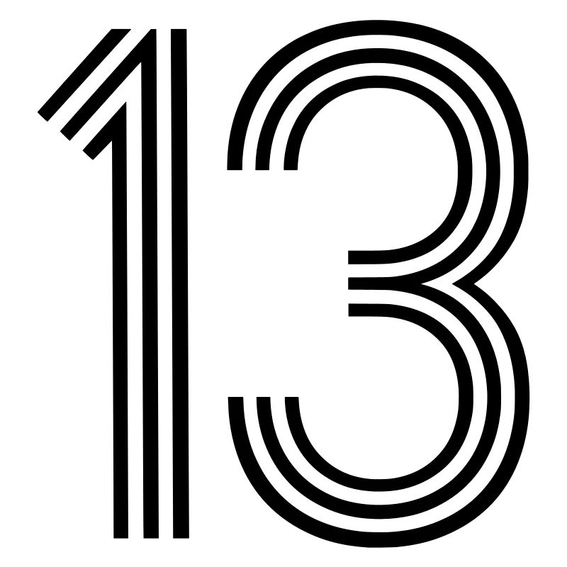 13