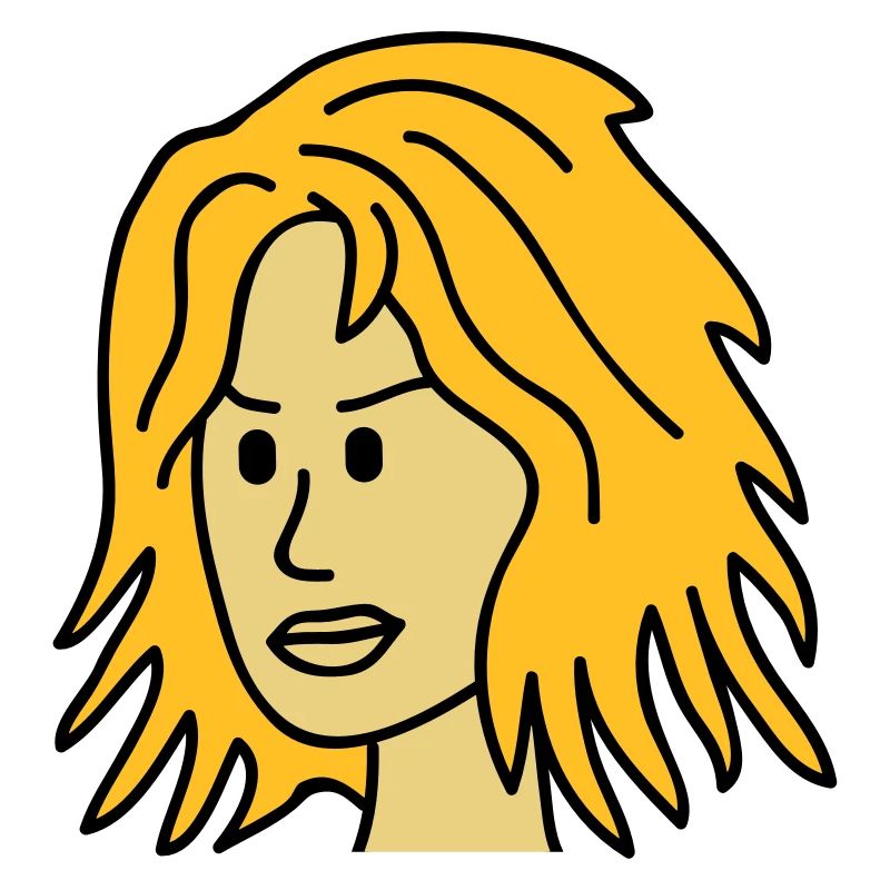 Angry Woman Face