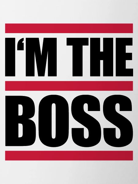 I'm The Boss Lines Logo
