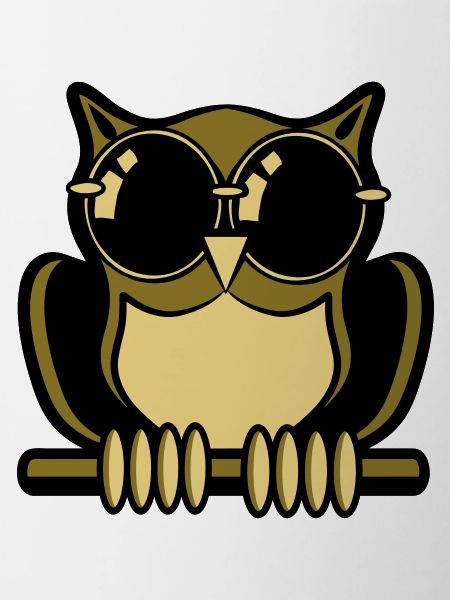OWL bird forest sunglasses