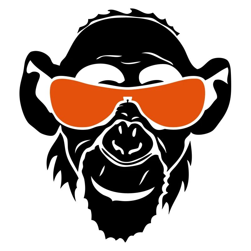 gorilla monkey head bezel