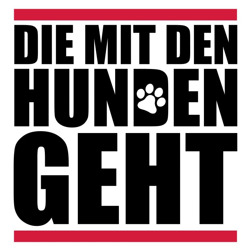 mit den hunden geht
