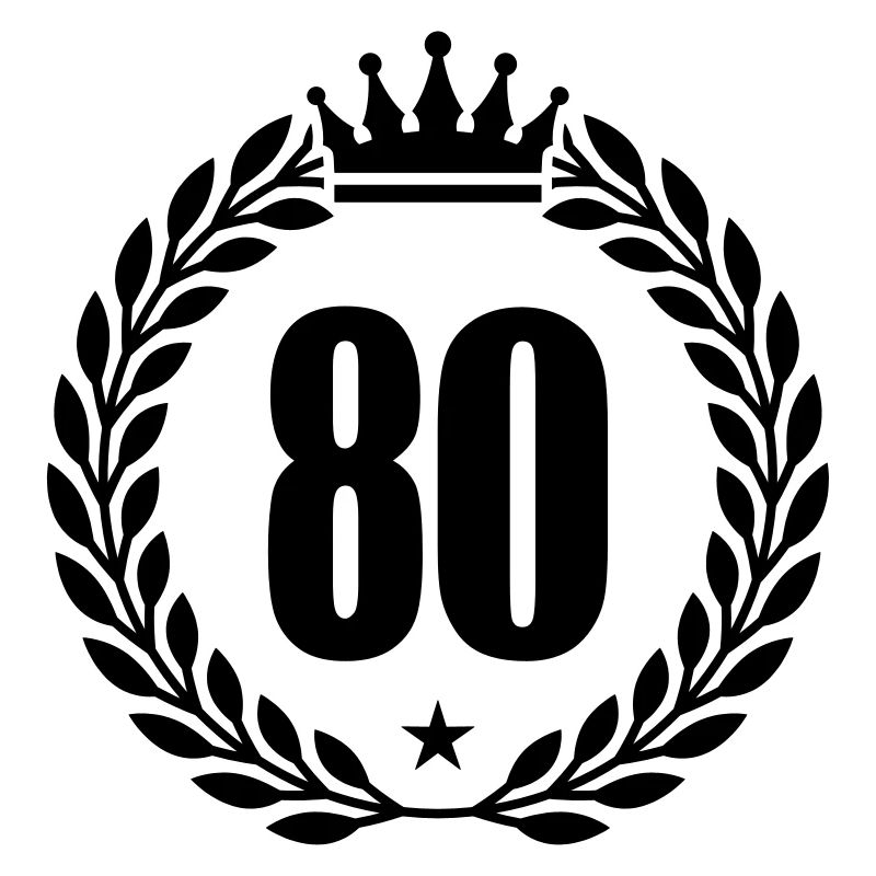80 kranz krone