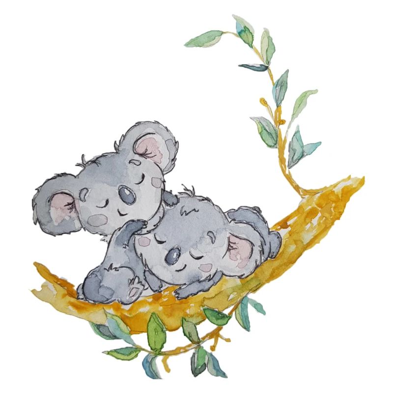 Koalas Zärtlichkeit