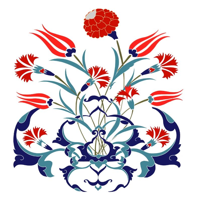 Tulip motif, Turkish