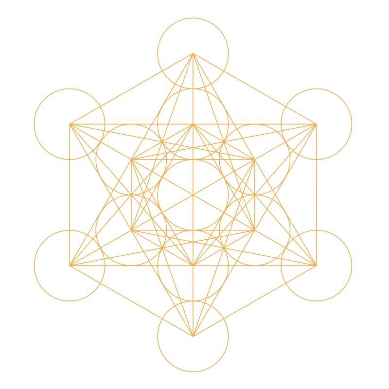 Metatron's Cube Gold