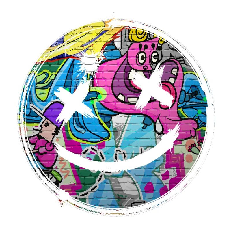 Graffiti style Splash hip hop couleurs peintre couleur