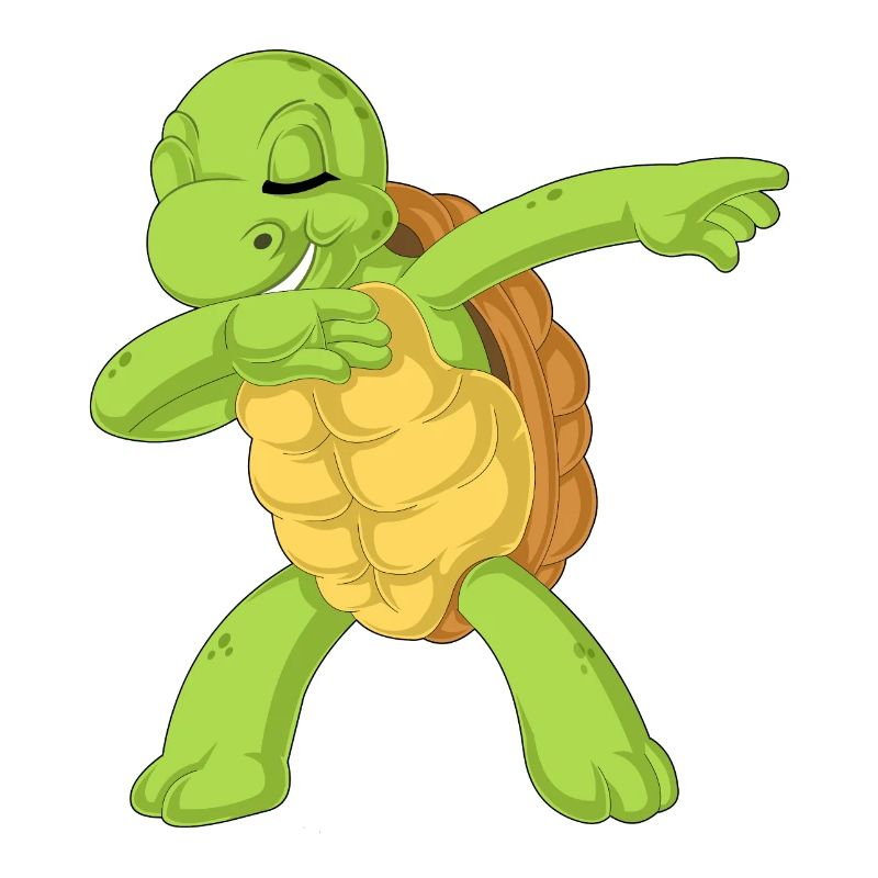dabbing de tortue