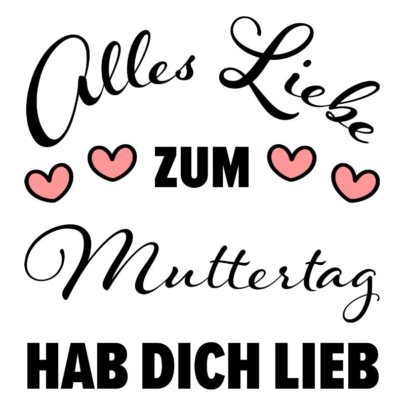 Glückwunsch zum Muttertag Geschenkidee