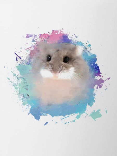 zwerghamster,hamster,bunt,graffiti,malerei