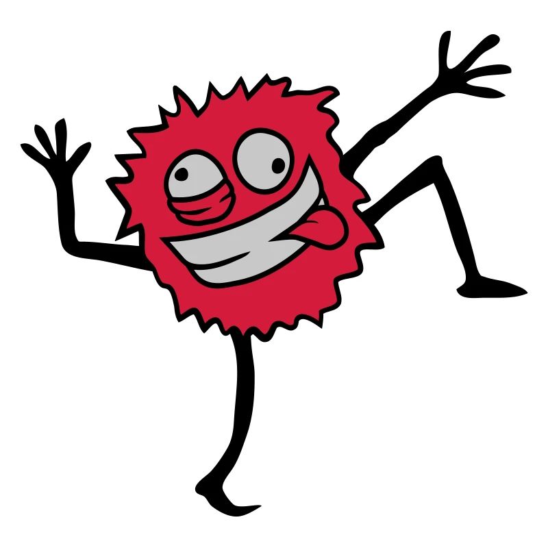Dancing Hairy Monster