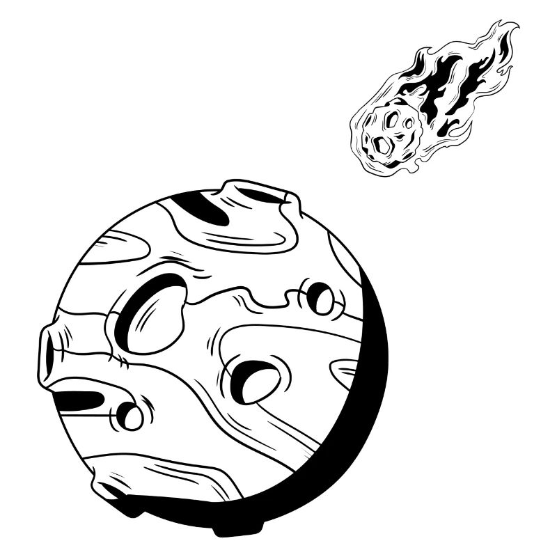 Planet and Comet