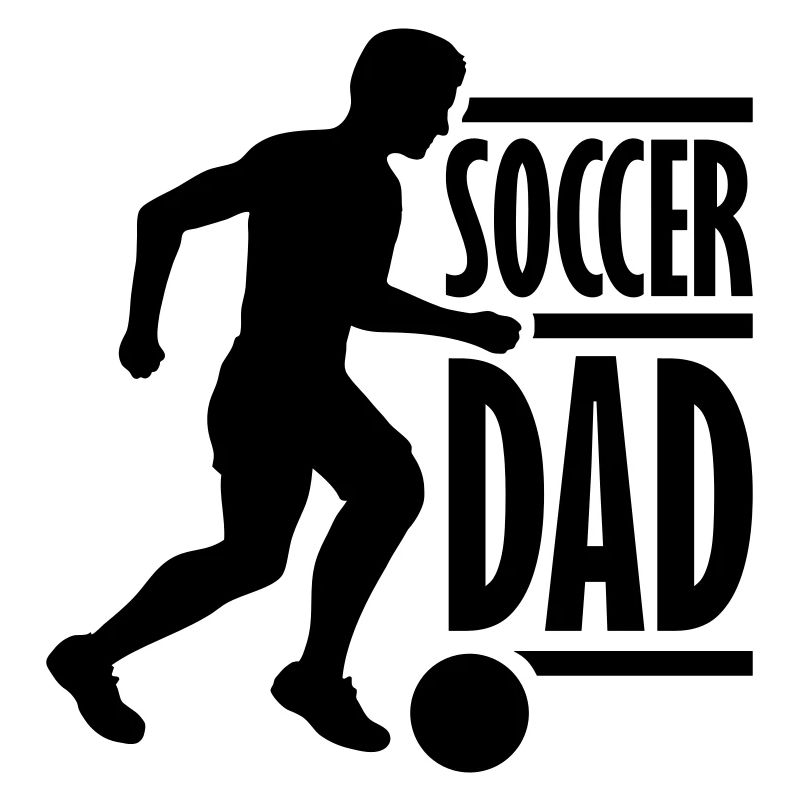 Cool Soccer Dad Logo