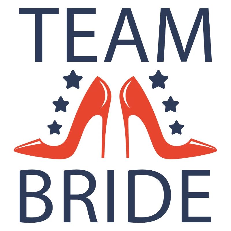 Bridal team. Gift idea. Fun. Marriage.