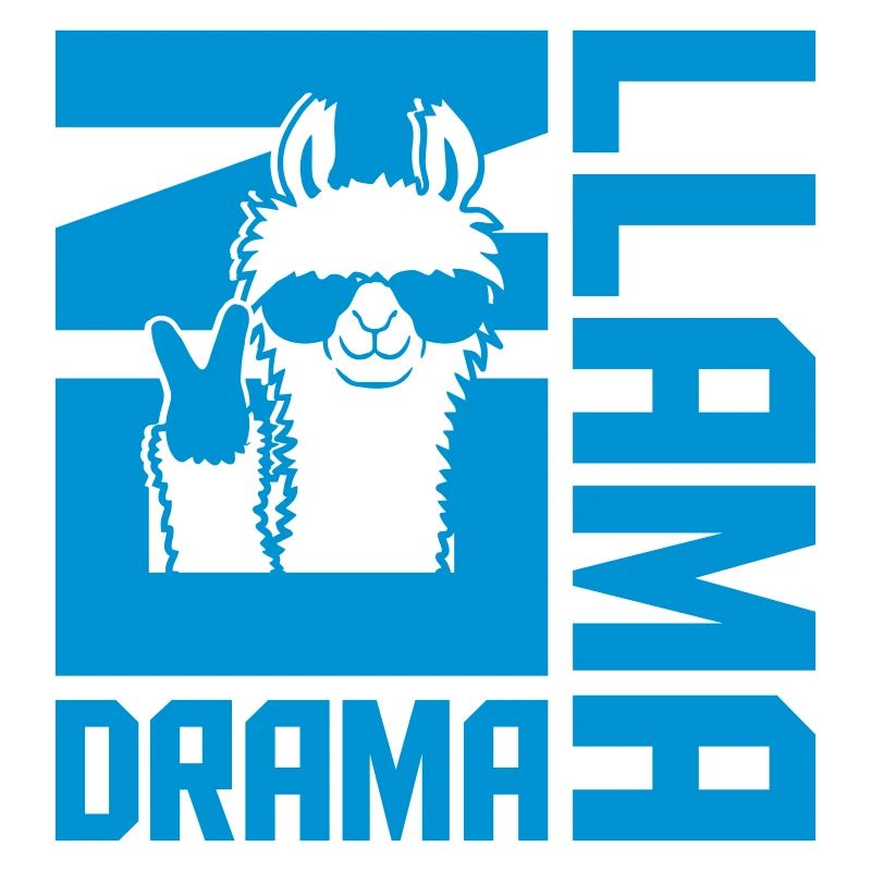Spruch No Drama Llama